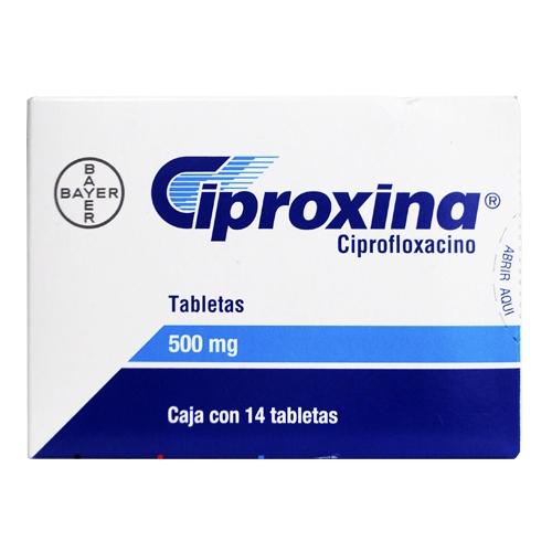 Ciproxina 500 Mg Con 14 Comprimidos