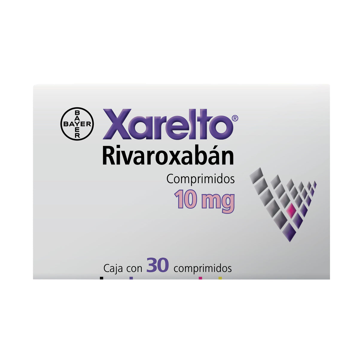 Xarelto 10 Mg Con 30 Tabletas