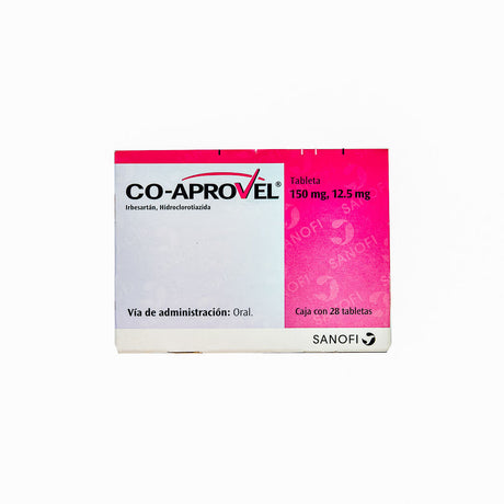 Coaprovel 150 / 12.5 Mg Con 28 Tabletas
