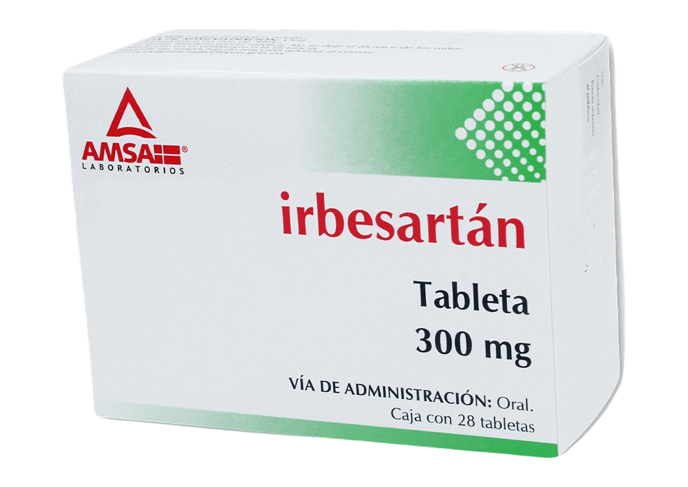 Irbesartan 300 Mg 28Tab Amsa Generico