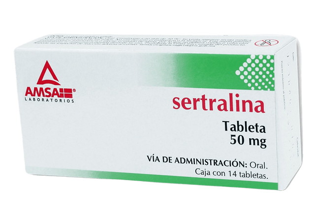 Sertralina 50 Mg Con 14 Tabletas Amsa Generico