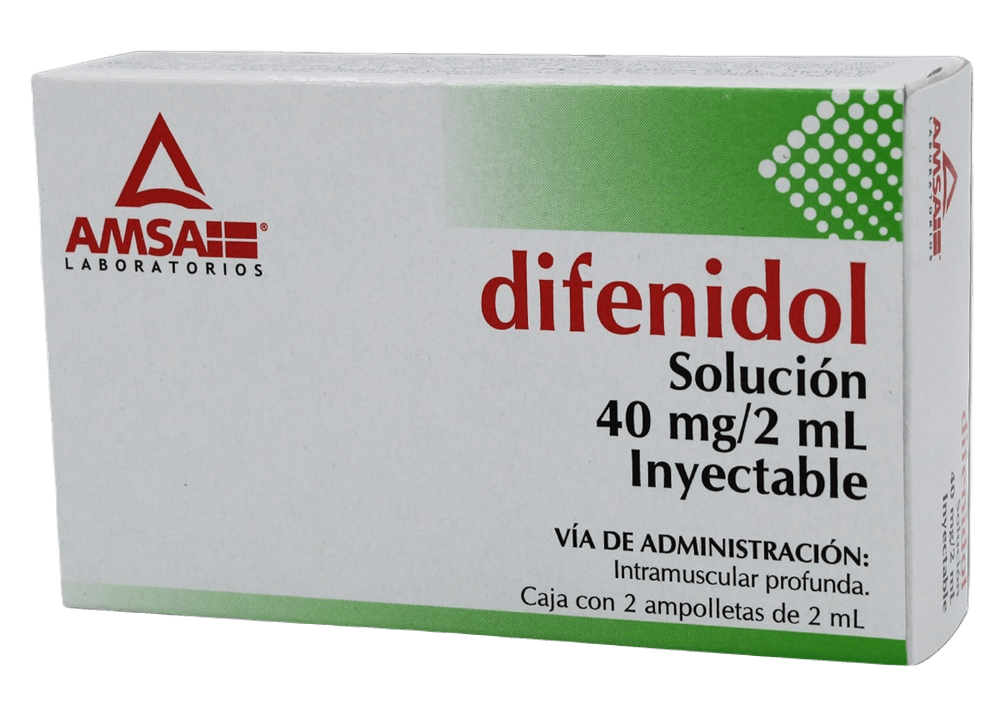 Difenidol 40 Mg / 2 Ml 2 Ampulas Amsa Generico