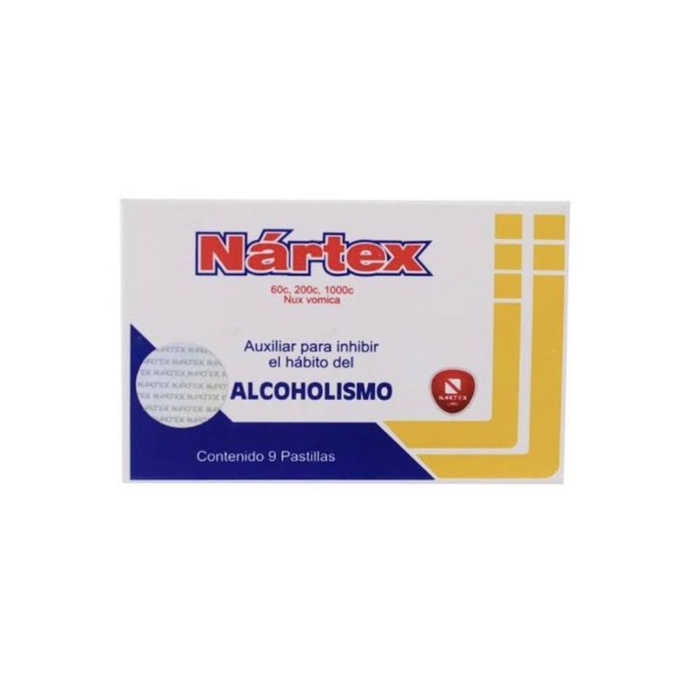 Nartex Nux Vomica Con 9 Tabletas Nartex