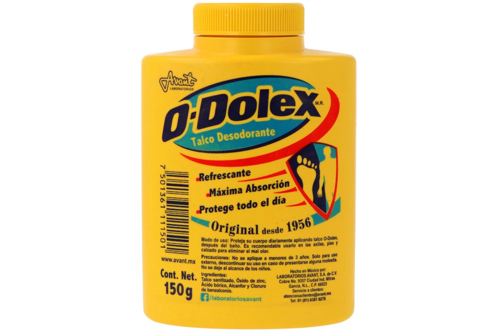 Odolex Amarillo Polvo 150 Gr