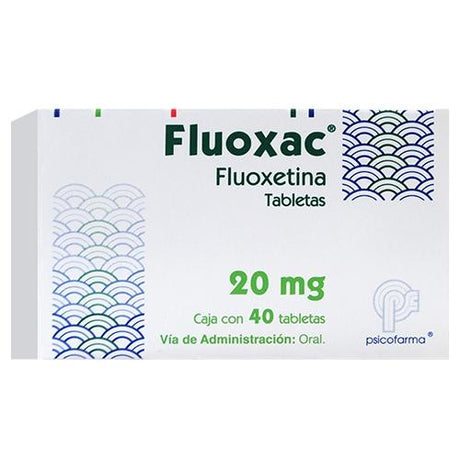 Fluoxac 20 Mg Con 40 Tabletas