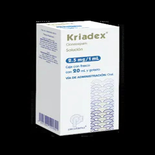 Kriadex 2.5 Mg / 1 Ml Frasco 20 Ml