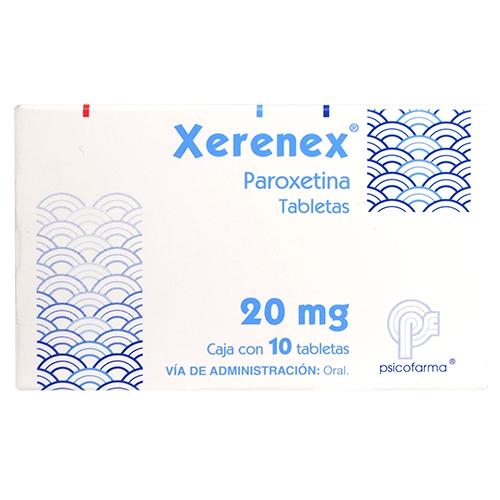 Xerenex 20 Mg Con 10 Tabletas