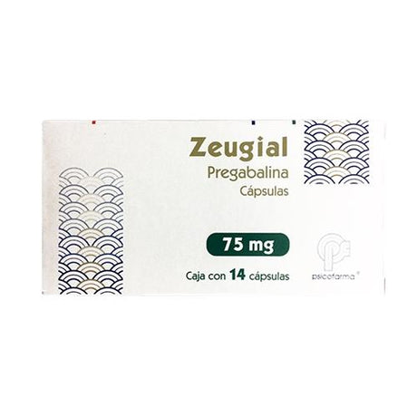 Zeugial 75 Mg Con 14 Capsulas