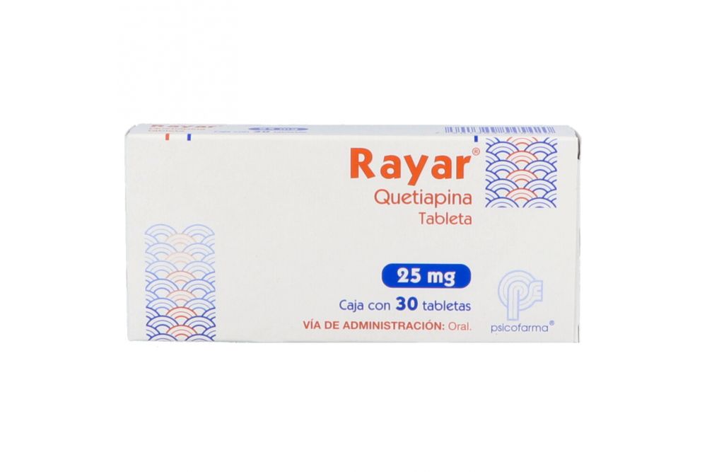 Rayar 25 Mg Con 30 Tabletas