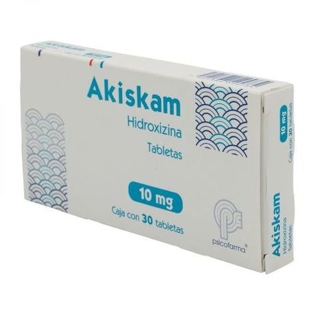Akiskam 10 Mg Con 30 Tabletas
