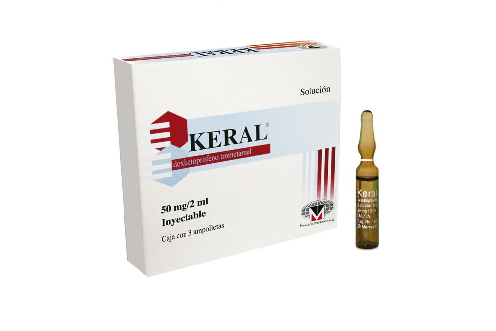 Keral 50 Mg 2 Ml 3 Ampulas
