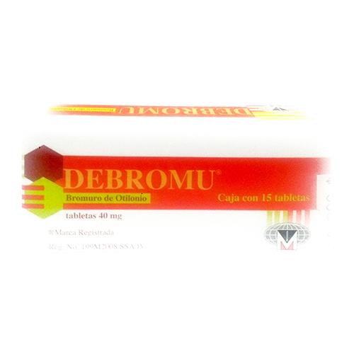 Debromu 40 Mg Con 15 Tabletas