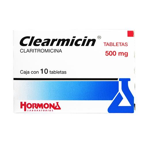 Clearmicin 500 Mg Con 10 Tabletas ( Hormonas )