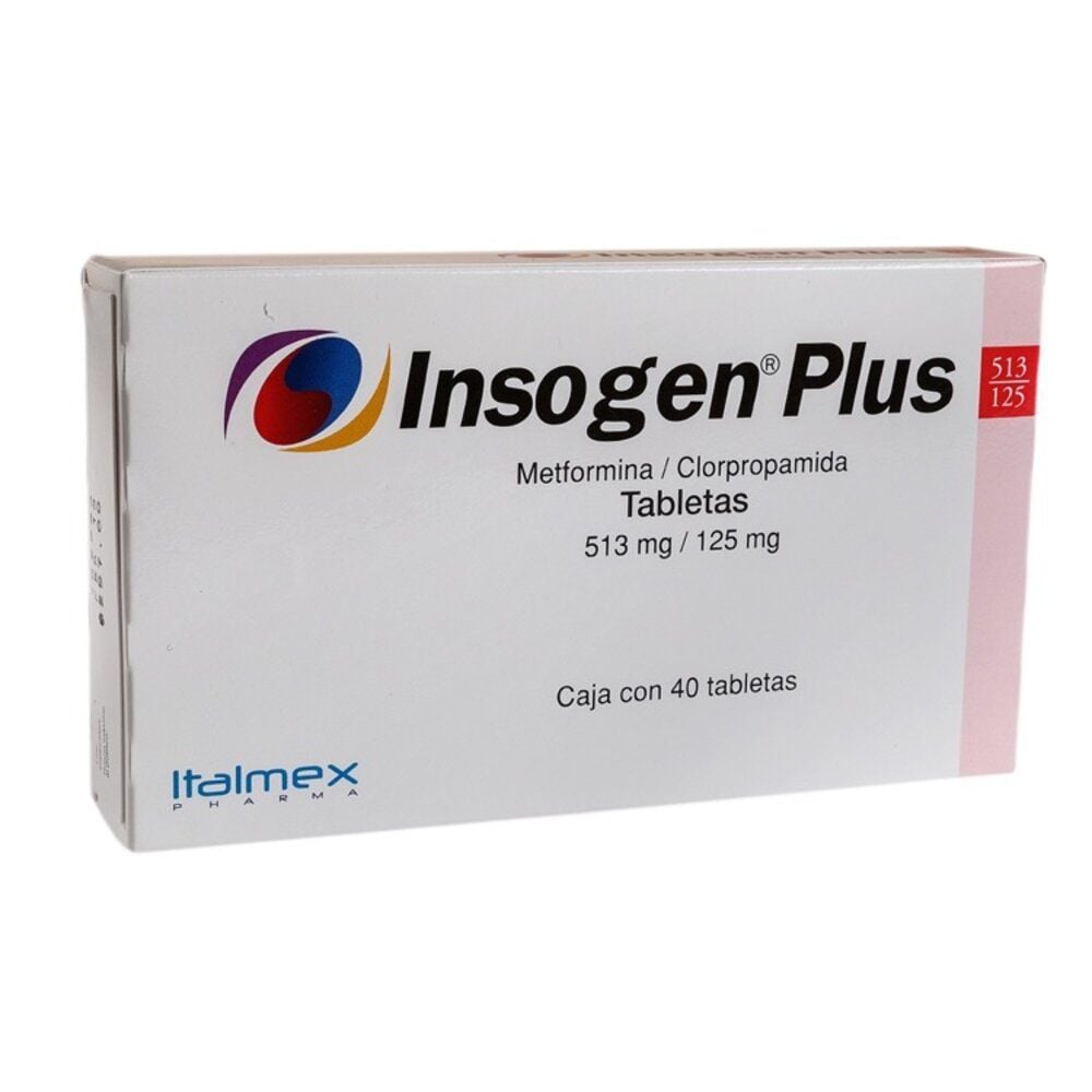 Insogen Plus N.F Con 40 Tabletas