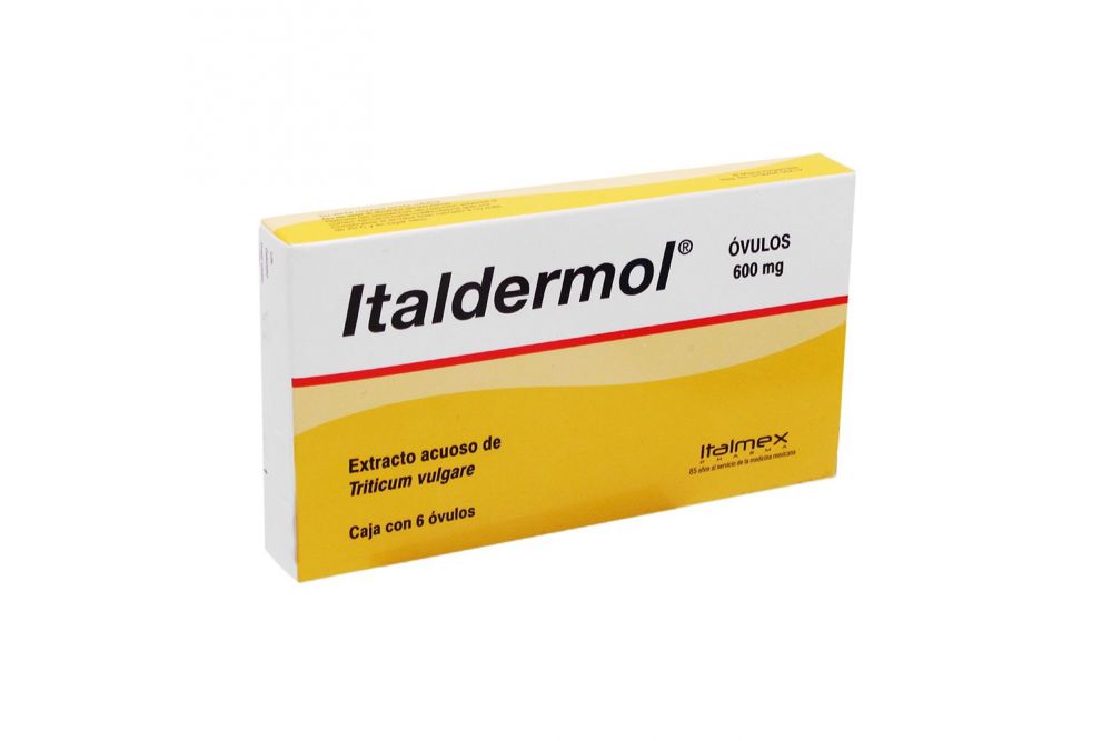 Italdermol Ovulos Con 6
