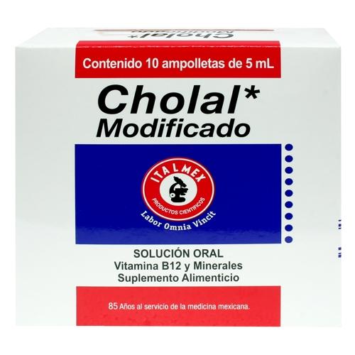Cholal Modif 5 Ml Ampulas Con 10