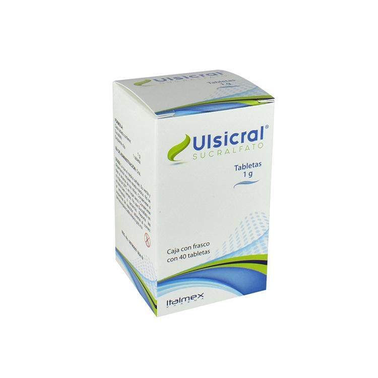 Ulsicral 1 Gr Con 40 Tabletas