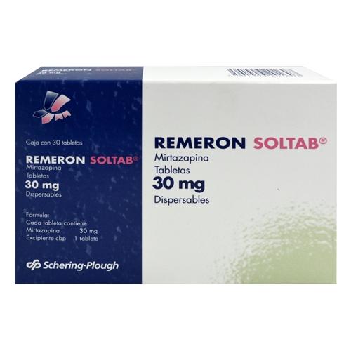 Remeron Soltab 30 Mg Con 30 Tab.