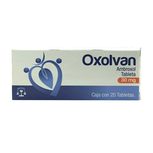 Ambroxol Oxolvan 30 Mg Con 20 Tabletas