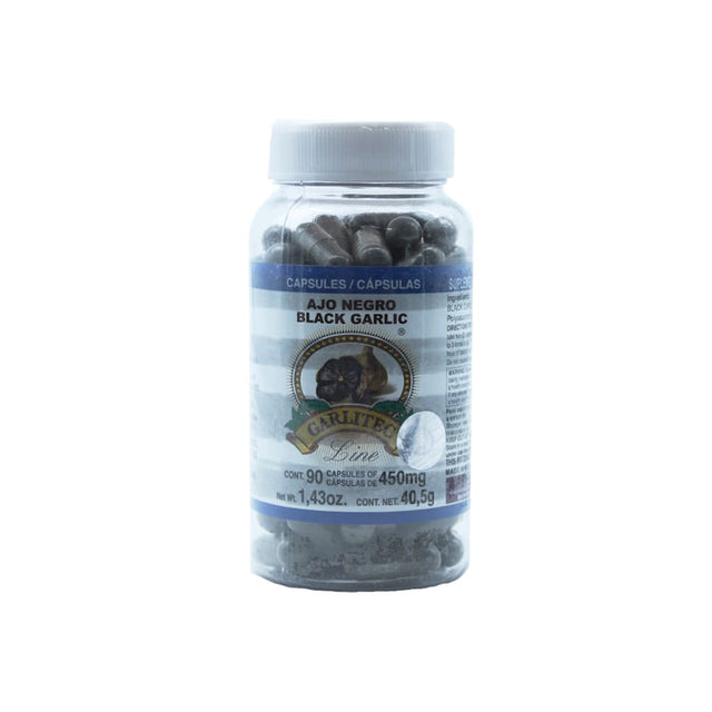Ajo Negro Black Garlic 450 Mg Con 90 Capsulas Espiga