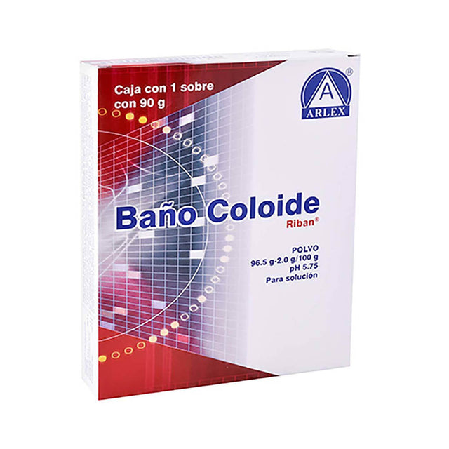 Baño Coloide Polvo 96.5 G-2.0 G / 100 Gr 1 Sobre 90 Gr Arlex Generico