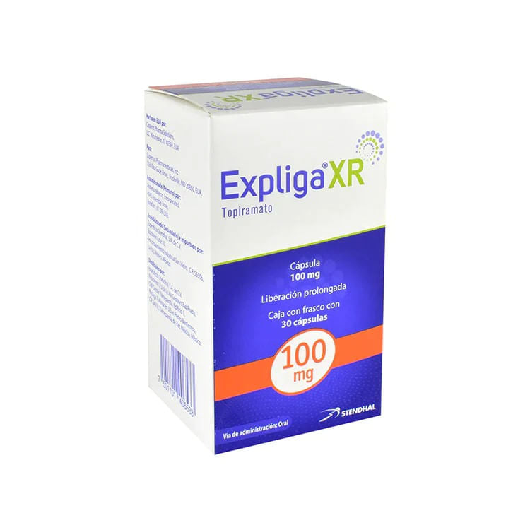 Expliga Xr 100 Mg Con 30 Capsulas