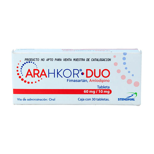 Arahkor Duo 60 / 10 Mg Con 30 Tabletas