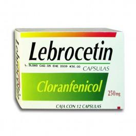 Cloranfenicol Lebrocetin 250 Mg Con 12 Capsula