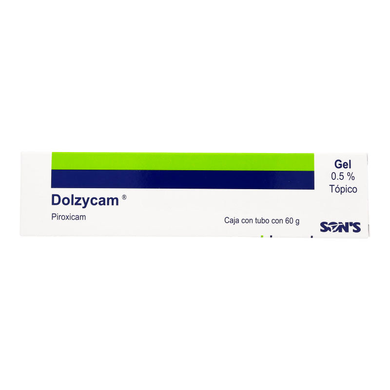 Piroxicam Dolzycam Gel 0.5% Tubo 60 Gr