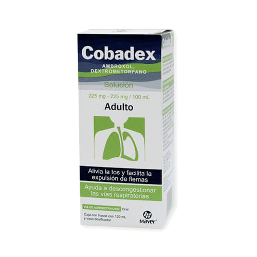 Ambroxol Dextrometorfano Adto Cobadex Solución 120 Ml