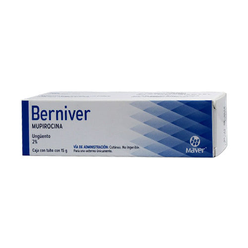 Mupirocina Berniver Ung 2 % Tubo 15 G