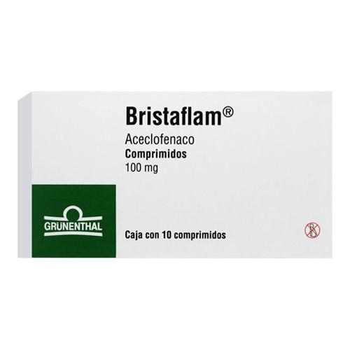 Bristaflam 100 Mg 10 Cpr