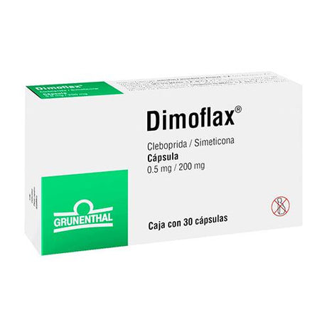 Dimoflax 0.5 Mg / 200 Mg Con 30 Capsulas