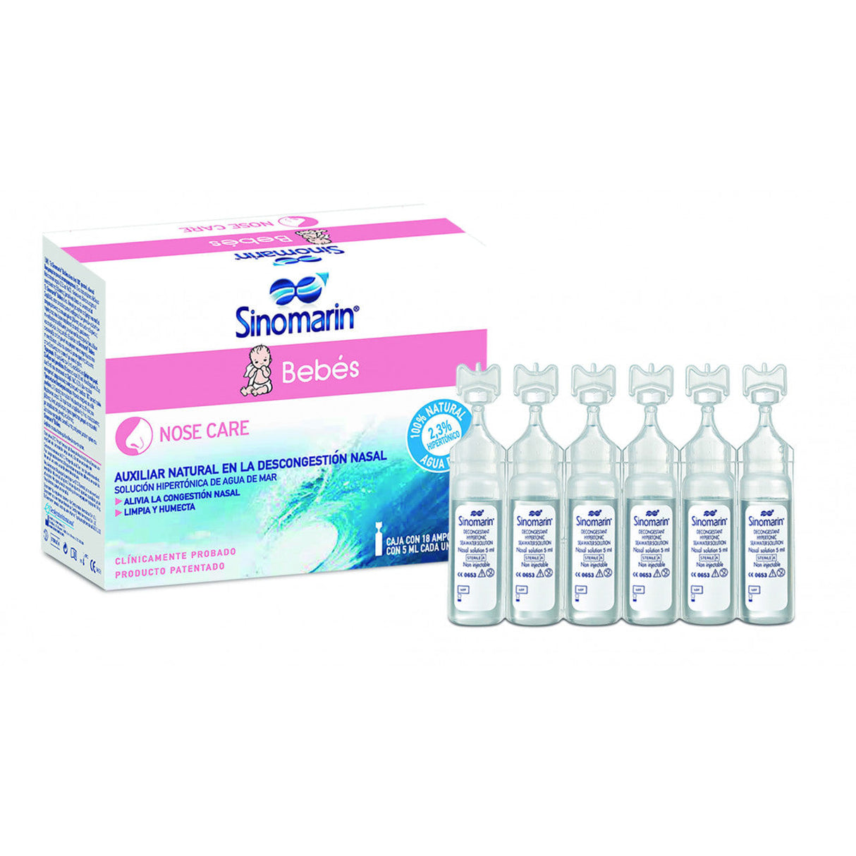 Sinomarin Bebes Nasal Ampulas 18 X 5 Ml