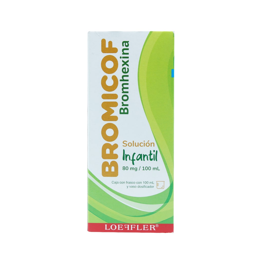 Bromhexina Bromicof Solución Inf 80 Mg Frasco 100 Ml