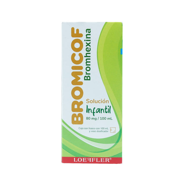 Bromhexina Bromicof Solución Inf 80 Mg Frasco 100 Ml
