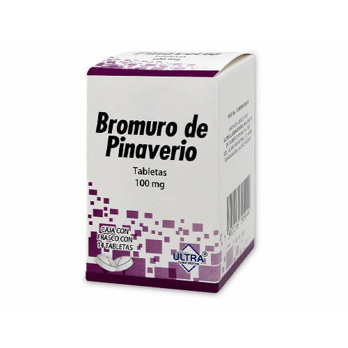 Bromuro De Pinaverio 100 Mg Con 14 Tabletas Ultra / Avivia Generico