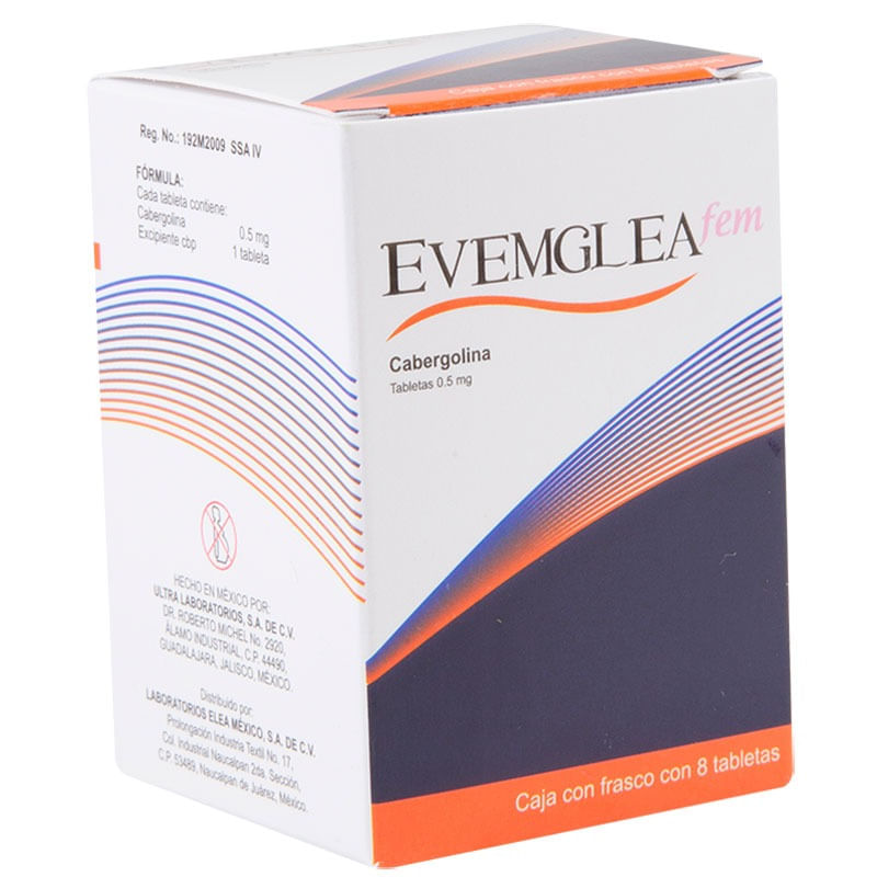 Evemglea Fem 0.5 Mg Con 8 Tabletas