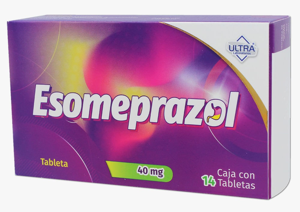 Esomeprazol 40 Mg Con 14 Tabletas Ultra / Avivia