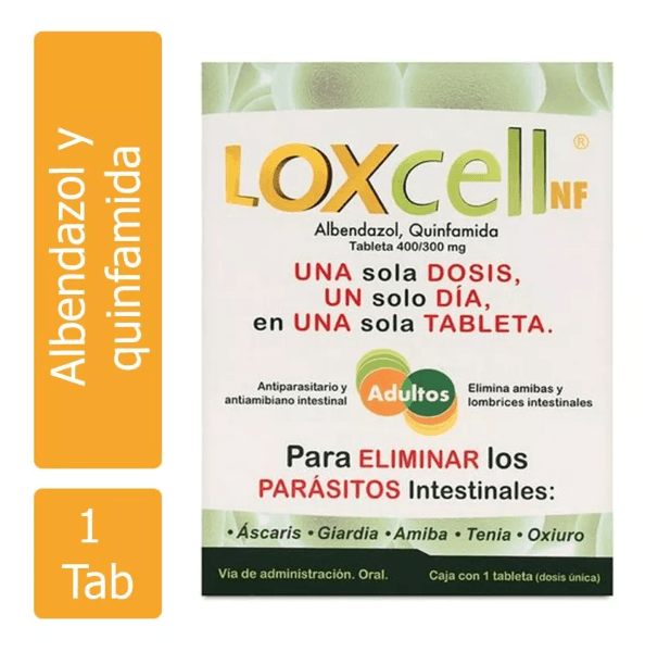 Loxcell 400 / 300 Mg Con 1 Tableta