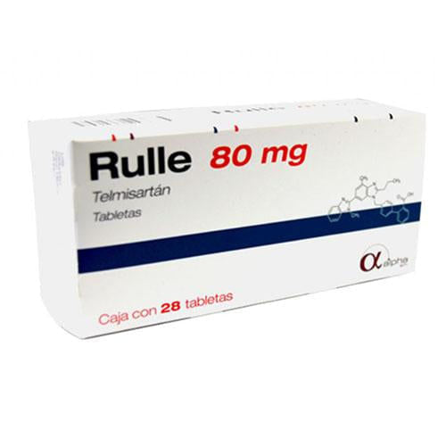 Rulle 80 Mg Con 28 Tabletas