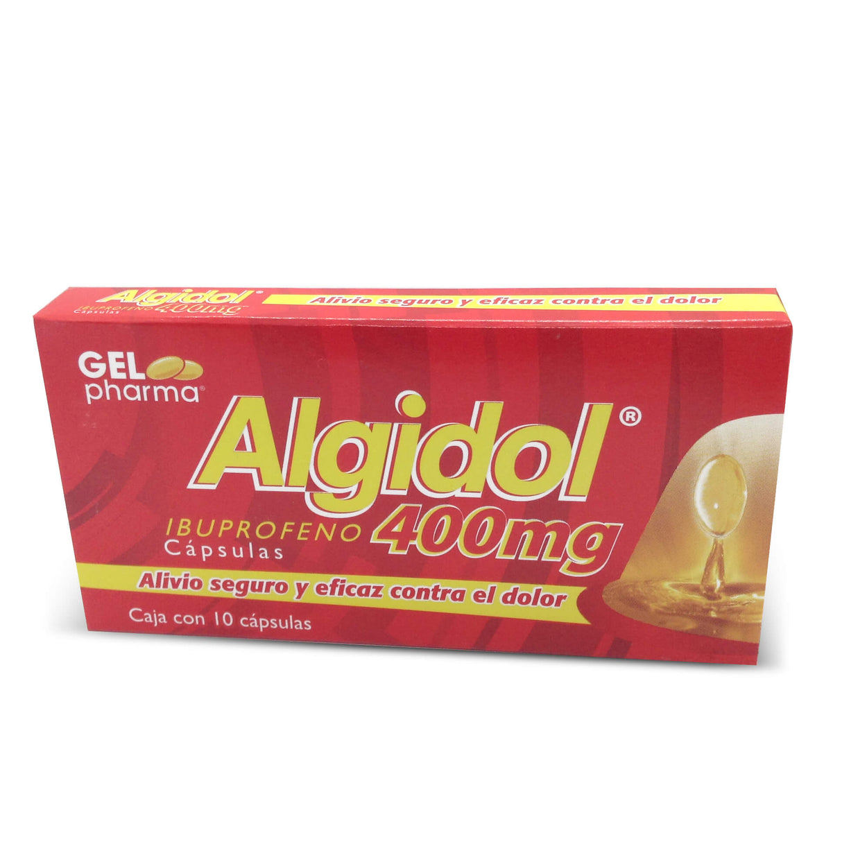 Ibuprofeno Algidol 400 Mg Con 10 Capsulas