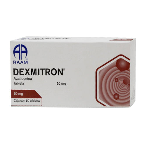 Dexmitron Azatioprina 50 Mg Con 50 Tabletas Raam