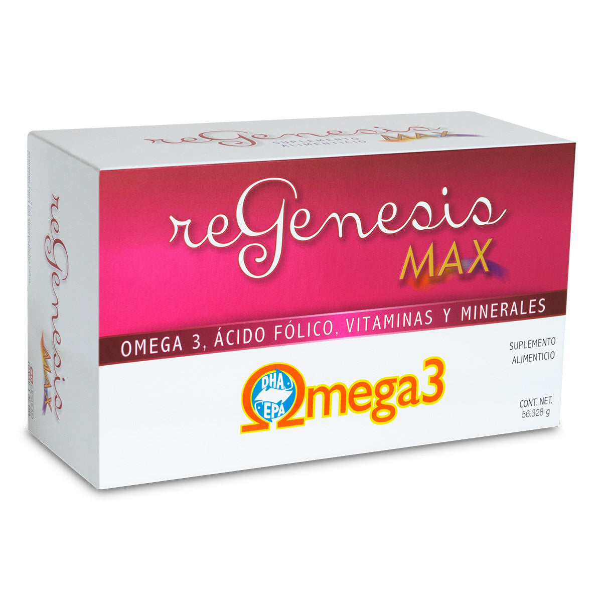 Regenesis Max Sup Alim 56.3 G Con 60 Capsulas