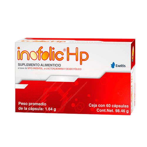 Inofolic Hp Sup Alimenticio 60Con 9 Capsulas8.4 G