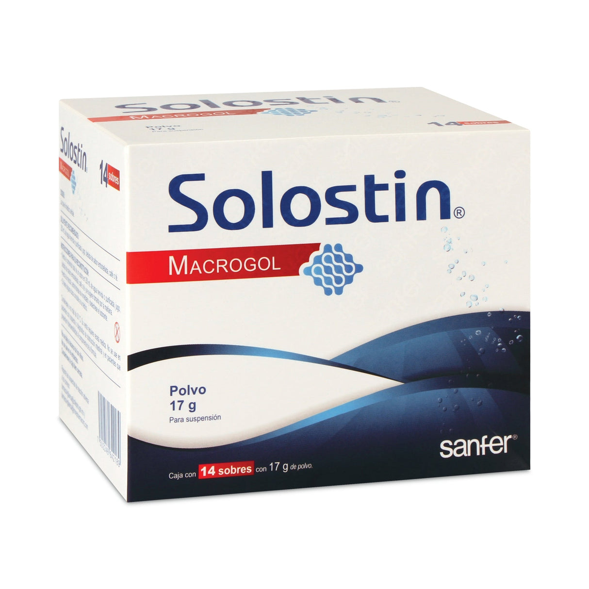 Solostin Suspension Con 14 Sobres 17 G Polvo