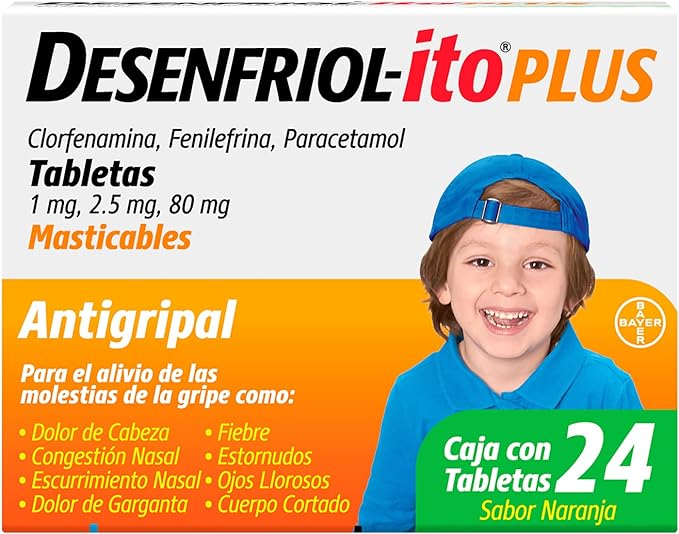 Desenfriol-Ito Plus Nf Con 24 Tabletas
