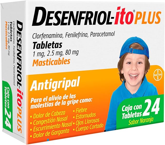 Desenfriol-Ito Plus Nf Con 24 Tabletas