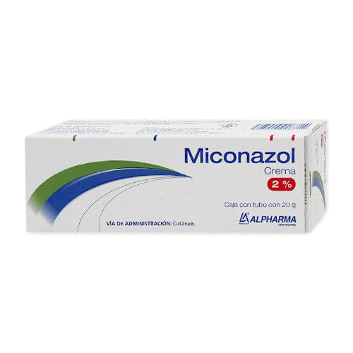 Miconazol Crema 2% Tubo 20 Gr Alpharma Generico