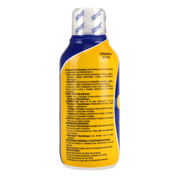 Microdacyn 60 Bucofaringeo 240 Ml
